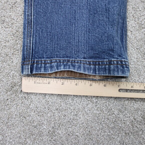 Duluth Jeans Mens 36x28 Blue DuluthFlex Ballroom Relaxed Fit Stretch Denim - Picture 5 of 13